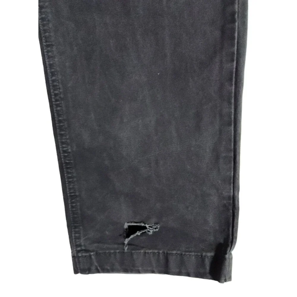 Prana Slim Fit Jeans Men's 34x32* (Fits 35x31) Gray Stretch Denim Organic Cotton